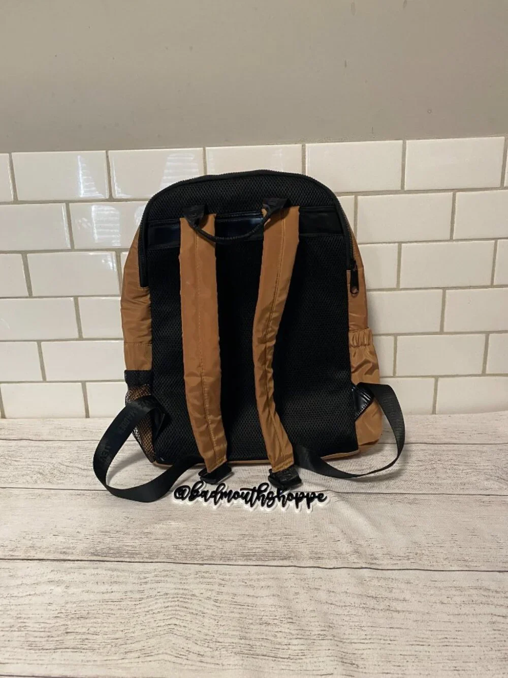 *Steve Madden BCHELLE Backpack and Matching Pouch in Camel